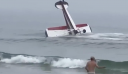 Μικρό αεροπλάνο έκανε έκτακτη προσγείωση σε παραλία με κόσμο στο Νιου Χάμσαϊρ – Δείτε βίντεο