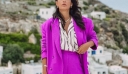 Ευγενία Σαμαρά: Τα καλοκαιρινά κοστούμια «it's her thing» -Τα τρία χρώματα που λατρεύει φέτος