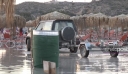 Κρήτη: Τζιπ με τράκτορα έκανε βόλτες δίπλα στο νερό στο Ελαφονήσι – Δείτε video