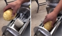 Το μηχάνημα που θα σου λύσει την απορία για το σχήμα που έχουν κάποιες τηγανιτές πατάτες