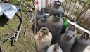 Παράνομο εμφιαλωτήριο υγραερίου σε σπίτι στη Λαμία