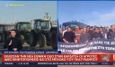 Έκλεισαν και πάλι τον Ε65 οι αγρότες – Μαζί τους έμποροι και σωματεία