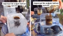 Καφετέρια σερβίρει κρύο καφέ μέσα… τεράστιο κομμάτι πάγου