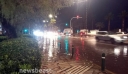 Προβλήματα στην κυκλοφορία των οχημάτων λόγω της έντονης βροχόπτωσης – Πλημμύρισαν δρόμοι στο Παλαιό Φάληρο