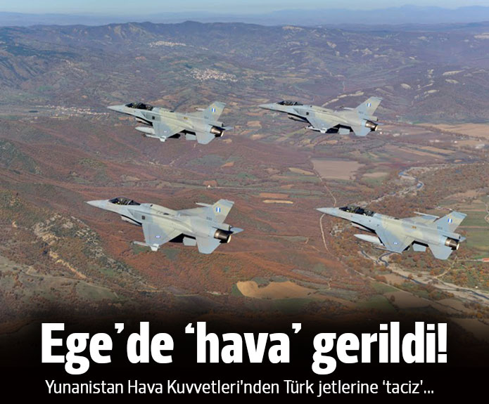 Τουρκικά μαχητικά F-16 στο lock & Kill των Ελληνικών Μιράζ!!