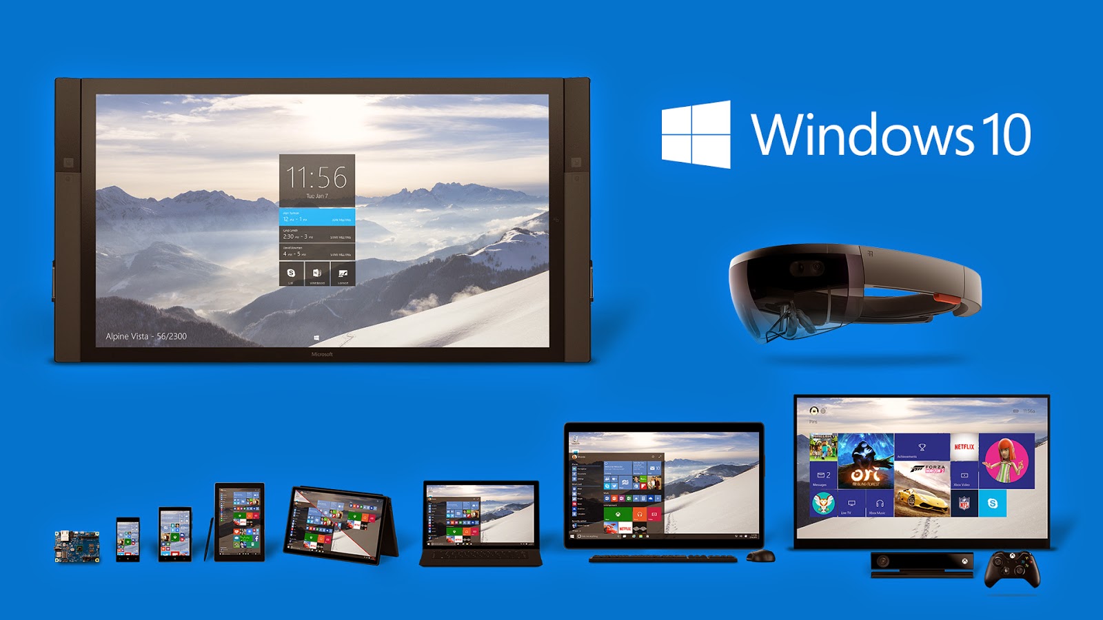 Windows 10 – Ενιαίο και δωρεάν το επόμενο λειτουργικό σύστημα της Microsoft!!
