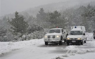 Χιόνια παγετός και κλειστά σχολεία στην ανατολική Κρήτη