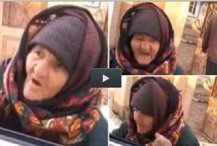 «Διάβολοι, επιστρέψτε στο Θεό» (βίντεο) – Η γιαγιά που τα βάζει με τους τζιχαντιστές