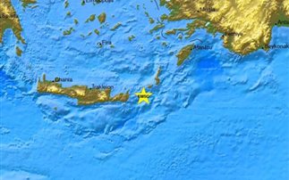 Σεισμός 4,2 Ρίχτερ ανατολικά της Κρήτης