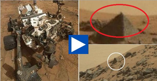 Το Curiosity της NASA εντόπισε μια τέλεια σχηματισμένη Πυραμίδα στον Άρη!! (βίντεο)