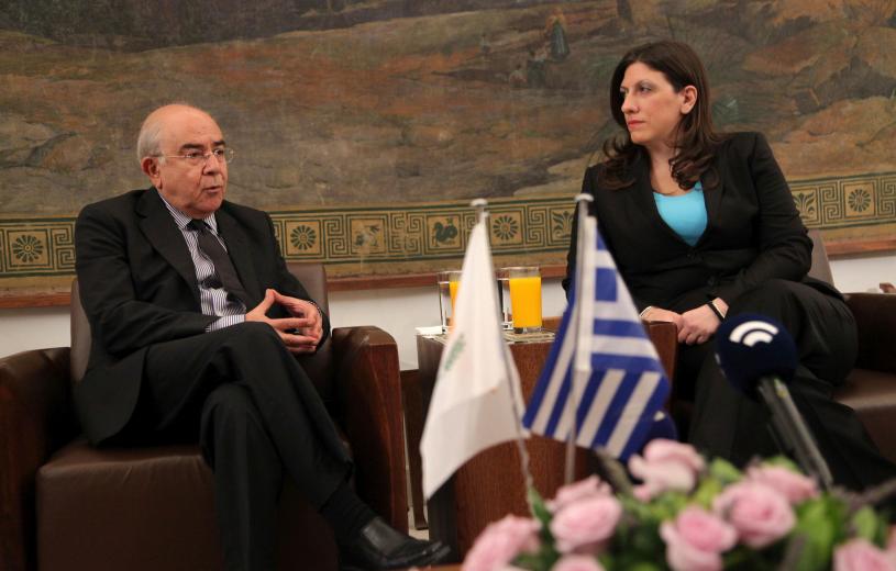 Ελληνική διαπραγμάτευση και πόρισμα Επιτροπής Αλήθειας στη συνάντηση Κωνσταντοπούλου-Ομήρου