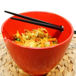 Κινέζικο ρύζι με λαχανικά