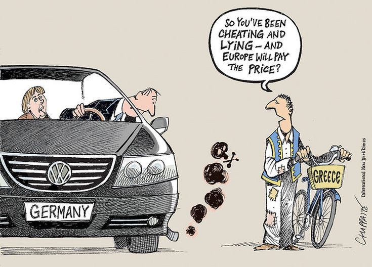 Το σκίτσο των New York Times για την Volkswagen έχει «άρωμα» Ελλάδας (pics)