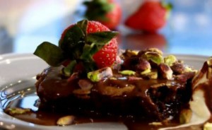 Brownies με ελαιόλαδο και φιστίκια Αιγίνης…Όταν η επιθυμία για σοκολάτα ανεβαίνει!