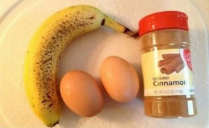 Με δυο αυγά, μια μπανάνα και κανέλα φτιάχνει το καλύτερο πρωινό όλων των εποχών!