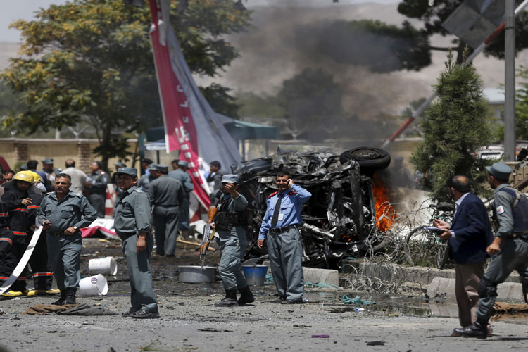 Αιματηρή έκρηξη στην Καμπούλ