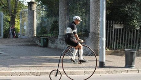 Vintage ποδηλατάδα μιας άλλης εποχής