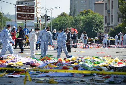 Άγκυρα: 102 οι νεκροί των επιθέσεων – Ταυτοποιήθηκαν οι δράστες