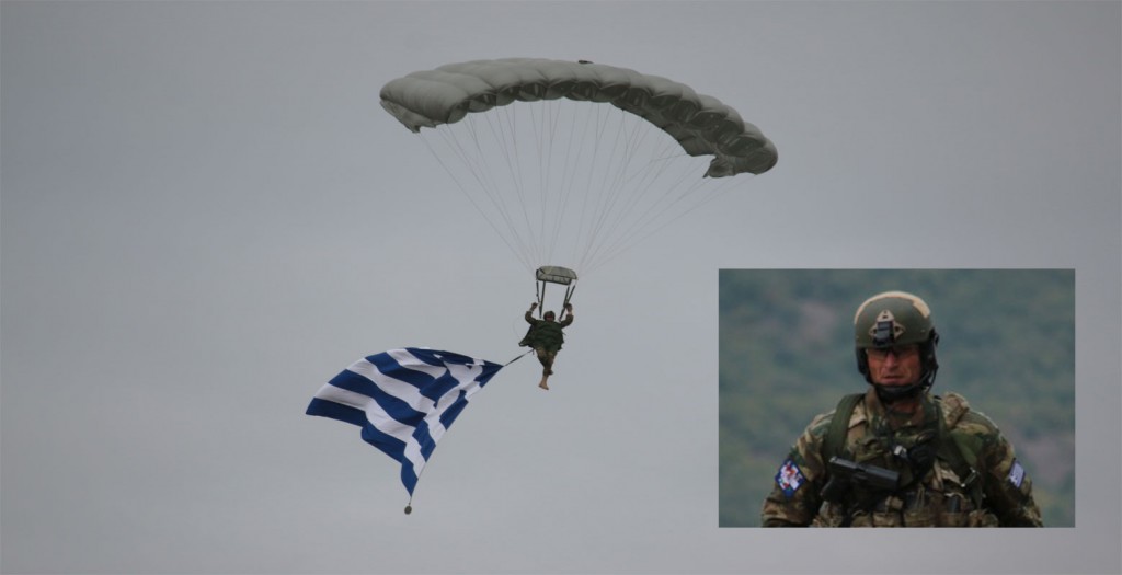 Αυτός είναι ο Μαχητής ‘’Ελευθέρας Πτώσεως’’ που προσγειώθηκε με την Ελληνική Σημαία στον Έβρο!