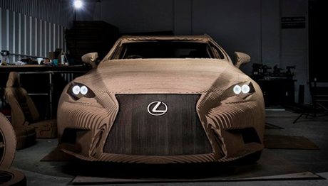 Lexus οριγκάμι: Το πρώτο ηλεκτρικό αυτοκίνητο από χαρτόνι (video)
