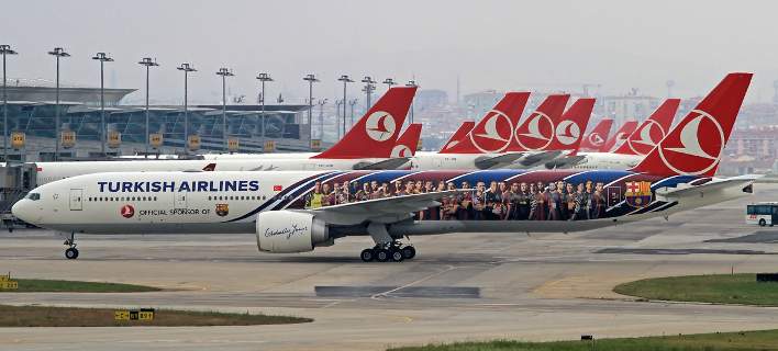 Απειλή για βόμβα σε αεροπλάνο των Turkish Airlines