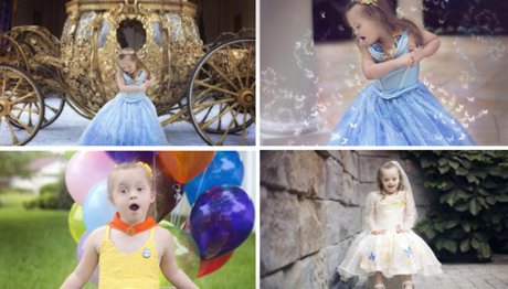Η 4χρονη με σύνδρομο Down που βρήκε τον εαυτό της στις πριγκίπισσες της Disney (photos)