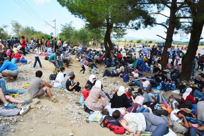 Ένταση με τους πρόσφυγες στην ουδέτερη ζώνη Ελλάδας- ΠΓΔΜ