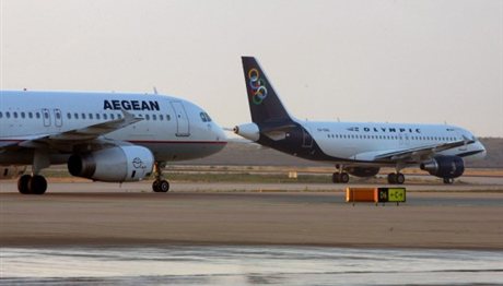 Ποιες πτήσεις της Aegean και της Olympic Air ακυρώνονται λόγω της απεργίας