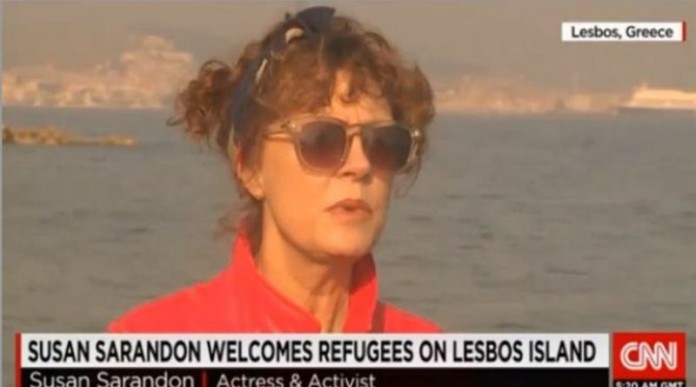 Σούζαν Σάραντον: Ήρθα στην Λέσβο να τιμήσω τους προγόνους μου