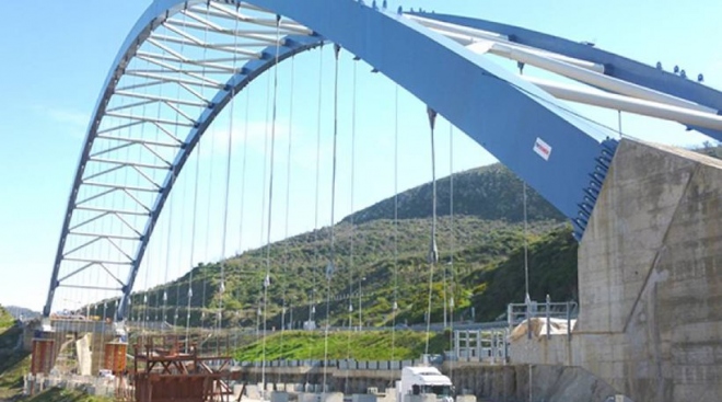 Έτοιμη η τοξωτή γέφυρα Τσακώνας