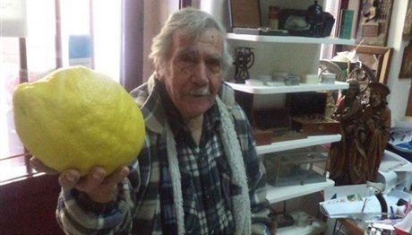 Λεμόνι… ενός κιλού βρέθηκε στη Χίο! (ΦΩΤΟ)