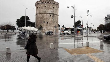 Καιρός στη Θεσσαλονίκη:  Έρχονται κρύα και ισχυροί άνεμοι!