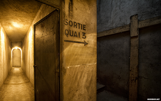 Το ναζιστικό καταφύγιο που βρισκόταν κάτω από τον σιδηροδρομικό σταθμό του Παρισιού.
