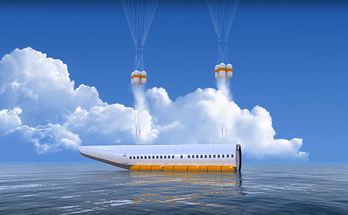 Η εφεύρεση που θα σώζει ζωές σε περίπτωση αεροπορικών ατυχημάτων (video – photos)