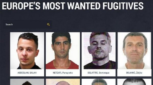 Ιστοσελίδα με τους 45 πλέον καταζητούμενους υπόπτους στην Ευρώπη από την Europol