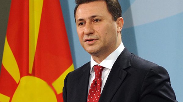 Την παραίτησή του υπέβαλε σήμερα ο πρωθυπουργός της ΠΓΔΜ, Νίκολα Γκρούεφσκι