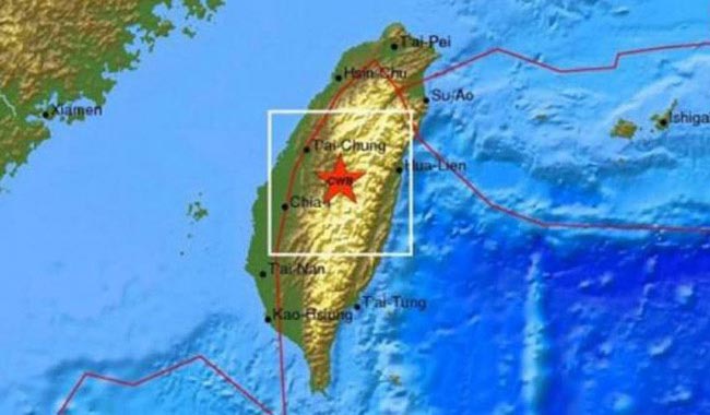 Σεισμός 6,7 Ρίχτερ ταρακούνησε την Ταϊβάν