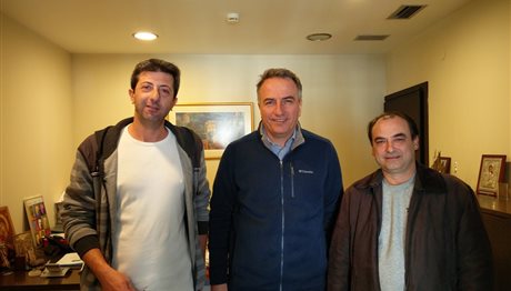 Συνάντηση Καλαφάτη με τους εργαζόμενους στο Μετρό Θεσσαλονίκης