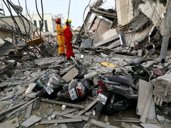 Στους 114 νεκρούς ο συνολικός απολογισμός του σεισμού στην Ταϊβάν