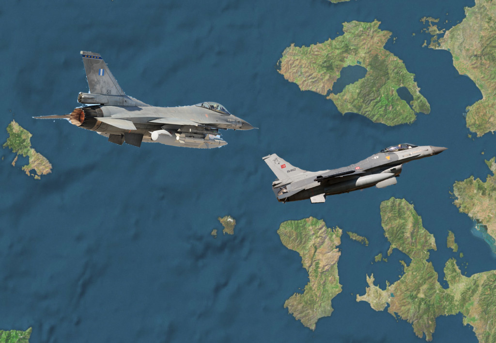 Μετά βρισίδια μας έστειλαν και τα F-16 οι Τούρκοι στο Αιγαίο…Εμλοκή με Ελληνικά F-16!