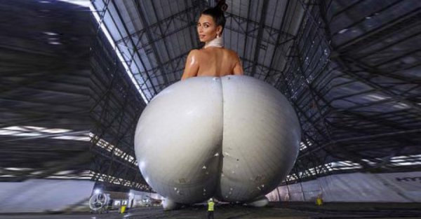 Γιατί το μεγαλύτερο αεροσκάφος στον κόσμο θυμίζει την… Kim Kardashian (φωτό)