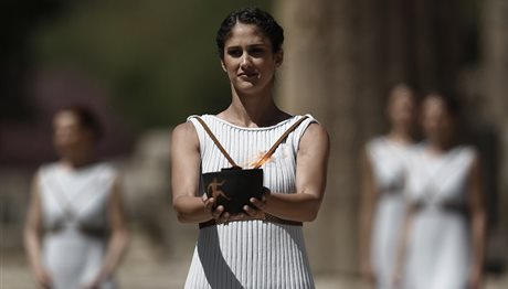Ξεκίνησε το ταξίδι της Ολυμπιακής Φλόγας από την Αρχαία Ολυμπία (ΦΩΤΟ)