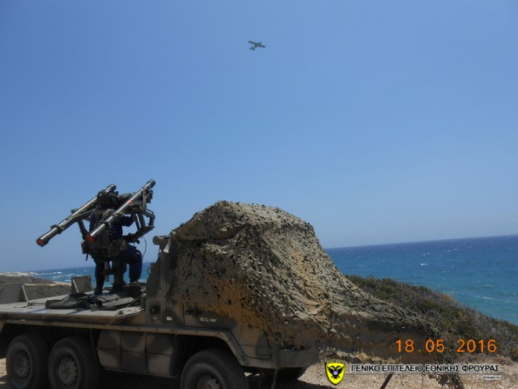 Τακτική  Άσκηση  ΒΕΛΟΣ -2016 της Εθνικής Φρουράς στα νερά της Κύπρου!