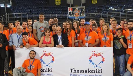 Θεσσαλονίκη: Το «ευχαριστώ» της Β. Πατουλίδου στα αδέλφια Αντετοκούμπο