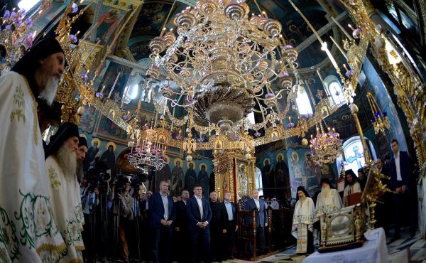 Έντυπωσιακές φωτογραφίες ανέβασε το Κρεμλίνο από την επίσκεψη του Πούτιν στο Άγιο Όρος