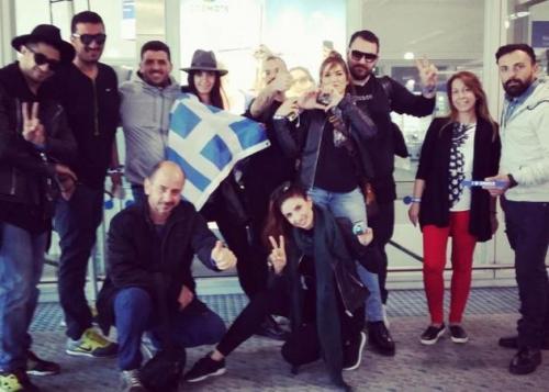 Eurovision 2016: Αναχώρησαν για τη Σουηδία οι Argo
