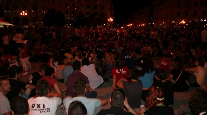 Θεσσαλονίκη: Ολονύχτια διαμαρτυρία στην Αριστοτέλους ενάντια στις εξορύξεις χρυσού