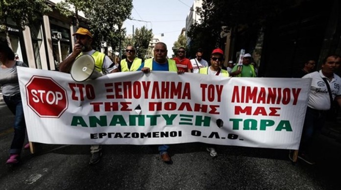 Για 19η μέρα συνεχίζονται οι απεργίες των λιμενεργατών