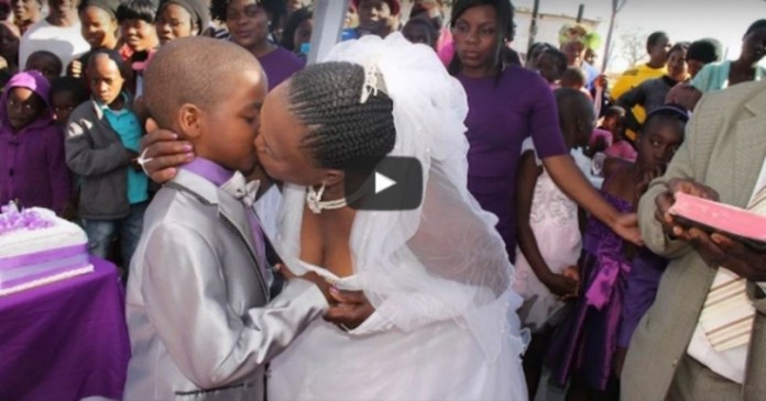 ΣYΓKΛOΝIΣTΙKΟ BΙNΤEΟ: 9χρονο αγοράκι αναγκάζεται να παντρευτεί γυναίκα 61 ετών…ΑΠIΣTΕYΤO!