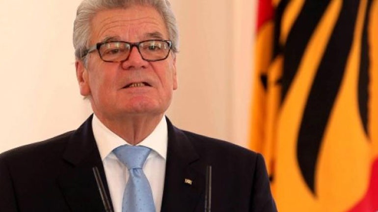 Ο πρόεδρος της Γερμανίας εκφράζει την ανησυχία του για την ασφάλεια του Euro